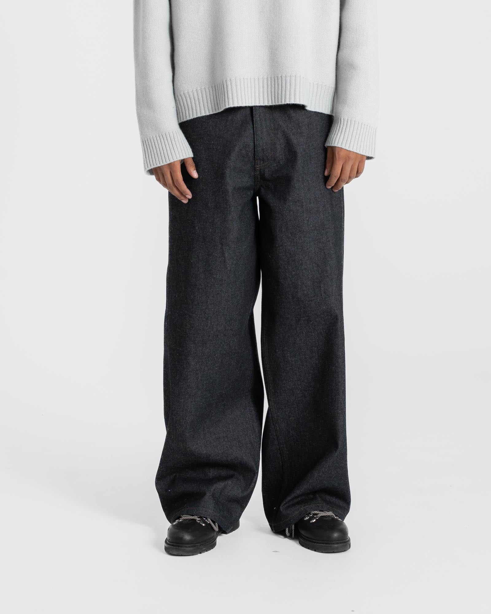 Raw Selvedge Denim Jeans Darkwash